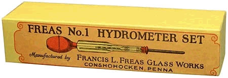 Freas Hydrometer No.1 box